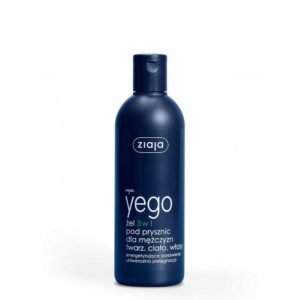 Ziaja Yego  ,Ziaja YEGO 3in1 shower gel for men,żel Ziaja YEGO 3w1 pod prysznic dla mężczyzn