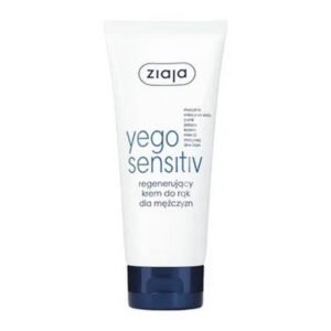Ziaja Yego Sensitive, regenerating hand cream for men, 75 ml