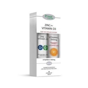 Zinc & Vitamin D3, 20 + Vitamin C 500 mg, 20, Цинк и Витамин D3, 20 + Витамин C 500 mg
