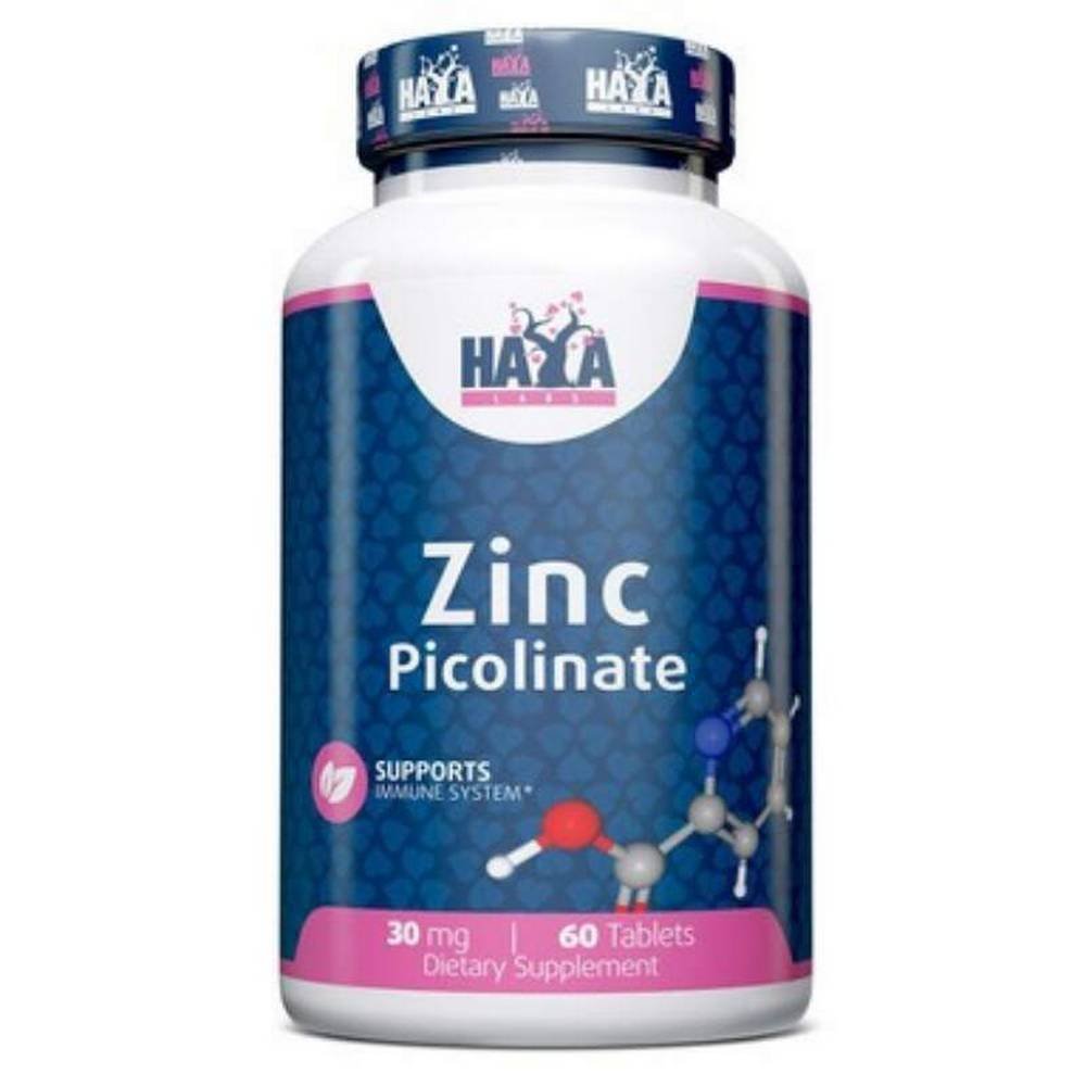 Zinc picolinate, 30 mg, 60, Цинк пиколинат, 30мг