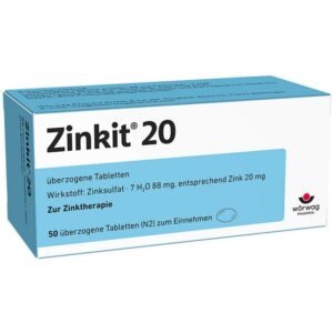 Zincite 20 tablets 50 pcs.,Zinkit 20 Tabletten 50 Stk.