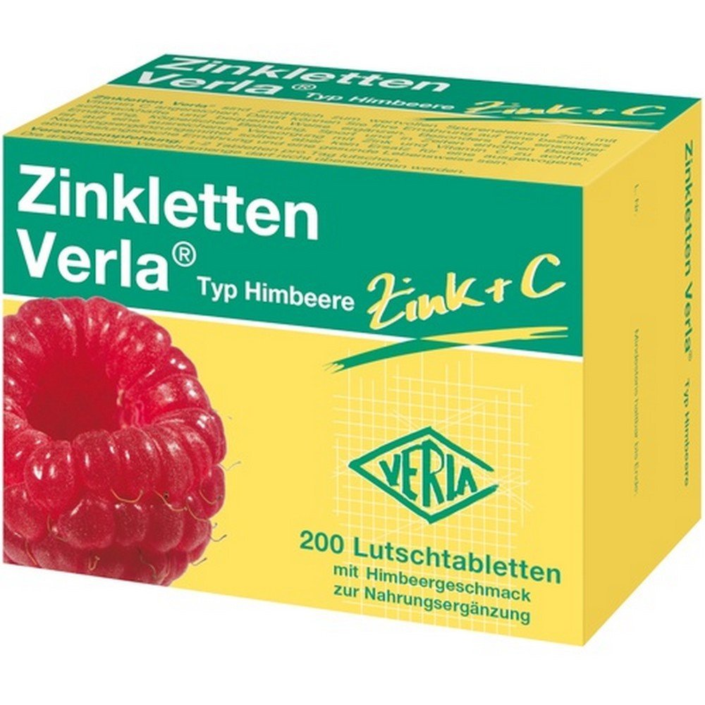 Verla-Pharm Arzneimittel GmbH & Co. KG Zinkletten Verla Raspberry,Verla-Pharm Arzneimittel GmbH & Co. KG Zinkletten Verla Himbeere