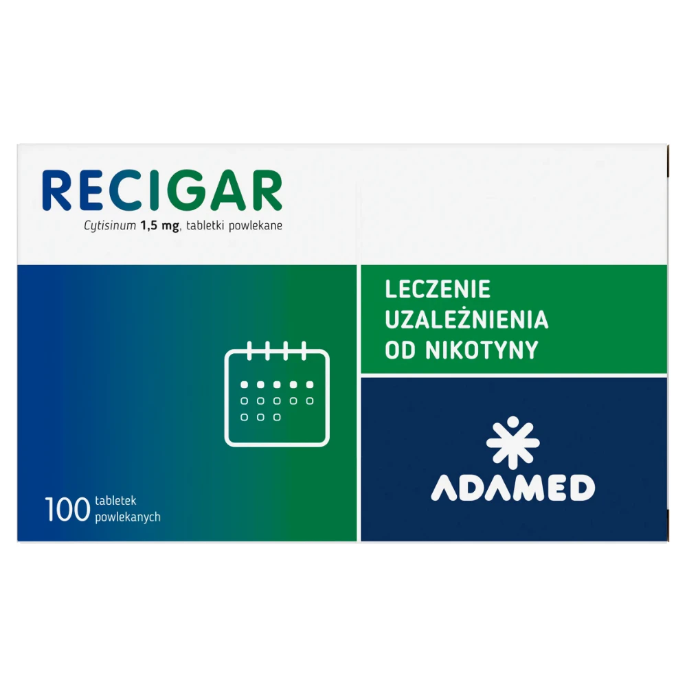 Recigar 1.5 mg 100 Comprimidos – Ayuda para Dejar de Fumar