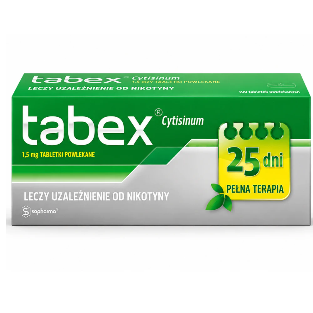 Tabex 1.5 mg 100 Comprimidos